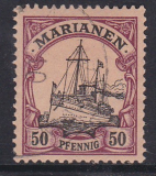 Dt. Kol. Marianen Mi.-Nr. 14 oo