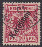 Dt. Kol. Karolinen Mi.-Nr. 3 II b oo gepr. BPP
