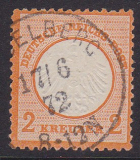 Deutsches Reich Mi.-Nr. 15 oo