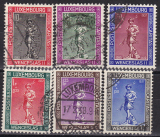 Luxemburg Mi.-Nr. 303/08 oo