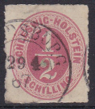 Schleswig Holstein Mi.-Nr. 8 oo