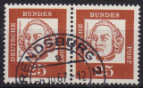Bund Mi.-Nr. 353 y oo Paar gepr. BPP