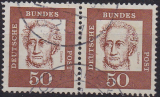 Bund Mi.-Nr. 356 y oo Paar gepr. BPP