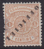 Luxemburg Dienst Mi.-Nr. 10 II * Mgl.