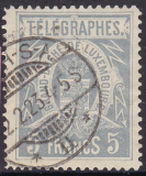 Luxemburg Telegraphenmarken Mi.-Nr. 5 A oo