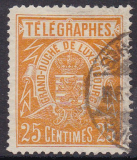 Luxemburg Telegraphenmarken Mi.-Nr. 2 D oo