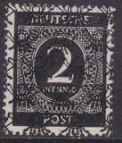 Bizone Mi.-Nr. 52 II ** gepr. BPP