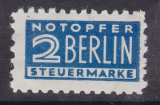 Bizone Notopfer Mi.-Nr. 2 E Z ** gepr. BPP
