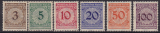 Deutsches Reich Mi.-Nr. 338/343 **