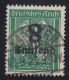 Deutsches Reich Mi.-Nr. 278 I oo Fotoattest
