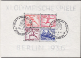 Deutsches Reich Mi.-Nr. Block 6 SST &quote;Postamt&quote;