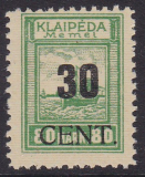 Memel Mi.-Nr. 195 **