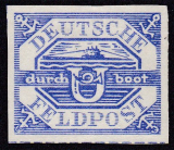 Deutsches Reich Feldpost Mi.-Nr. 13 b (*) Fotoattest