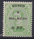 Eupen und Malmedy Mi.-Nr. 1 *