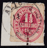 Schleswig Holstein Mi.-Nr. 23 oo