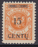 Memel Mi.-Nr. 170 A I **