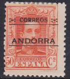 sp. Andorra Mi.-Nr. 9 A *