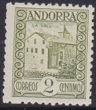 sp. Andorra Mi.-Nr. 15 C **