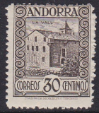 sp. Andorra Mi.-Nr. 21 A *