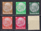 Deutsches Reich Mi.-Nr. 548/53 ** gepr. BPP