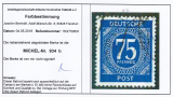 Alli.Bes. Mi.-Nr. 934 b oo Befund