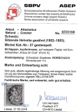 Schweiz Mi. Nr. 27 oo Befund