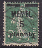 Memel Mi.-Nr. 18 c oo