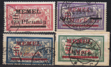 Memel Mi.-Nr. 36/39 oo