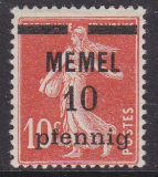 Memel Mi.-Nr. 19 y **