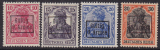 Militärverwaltung in Rumänien 9. Armee Mi.-Nr. 1/4 **