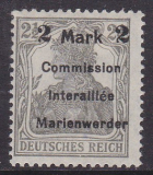 Marienwerder Mi.-Nr. 23 *