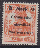 Marienwerder Mi.-Nr. 25 ** gepr. BPP