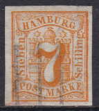 Hamburg Mi.-Nr. 6 oo
