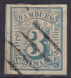 Hamburg Mi.-Nr. 4 oo