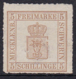Mecklenburg - Schwerin Mi.-Nr. 8 x (*)