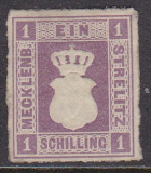 Mecklenburg - Strelitz Mi.-Nr. 3 *