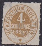 Schleswig Holstein Mi.-Nr. 25 (*) dünn