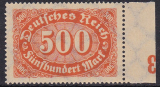 Deutsches Reich Mi.-Nr. 251 I ** gepr. INFLA