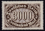 Deutsches Reich Mi.-Nr. 254 b z ** gepr. INFLA