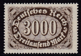 Deutsches Reich Mi.-Nr. 254 b z ** gepr. INFLA