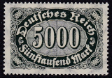 Deutsches Reich Mi.-Nr. 256 b II ** gepr. BPP