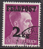 Deutsches Reich Feldpost Mi.-Nr. 3 oo gepr. BPP