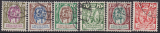Liechtenstein Mi.-Nr. 65/70 oo