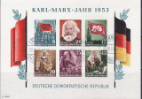DDR Mi.-Nr. Block 8 B oo &quote;Tagesstempel&quote;