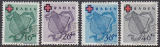 Baden Mi.-Nr. 42/45 A oo