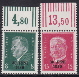Deutsches Reich Mi.-Nr. 444/45 W OR **