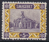 Saar Mi.-Nr. 67 *