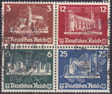 Deutsches Reich Mi.-Nr. 576/79 SST Kurzbefund