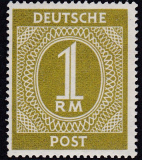 Alli.Bes. Mi.-Nr. 937 d Y ** Befund