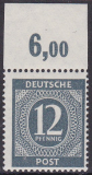 Alli.Bes. Mi.-Nr. 920 a P OR ndgz **